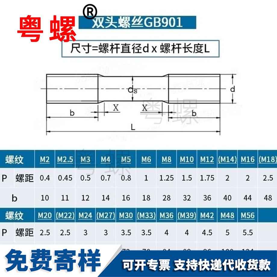 生產(chǎn)8.8級(jí)徐州雙頭螺絲