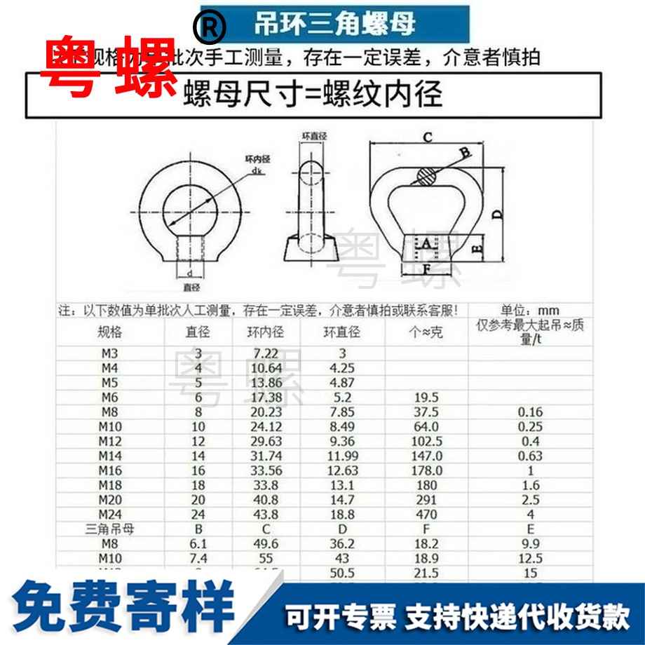 訂做三沙吊環(huán)螺絲