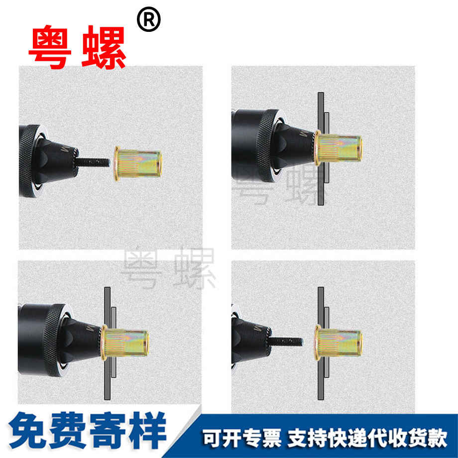 撫州平頭豎紋撫州拉鉚螺母