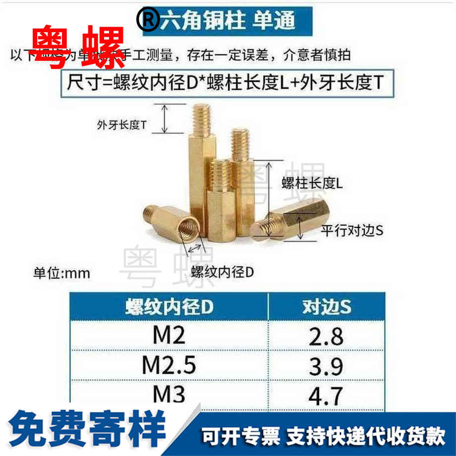 批發(fā)六角濟寧銅柱螺絲