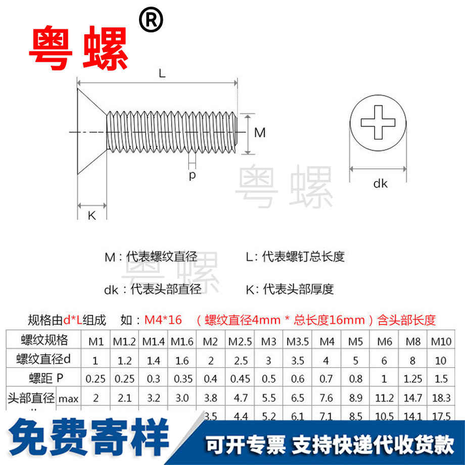 濟寧沉頭濟寧十字螺絲